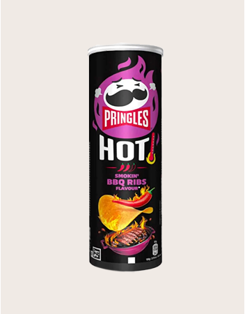 Чіпси Прінглс  BBQ RIBS HOT 160 г