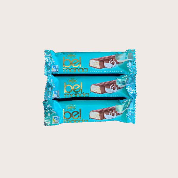 Цукерки Марципан Кокос 40г Zentis