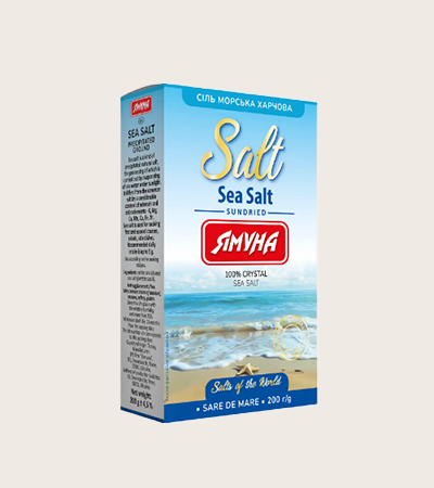 Ямуна Сіль Морська йодована 200 г