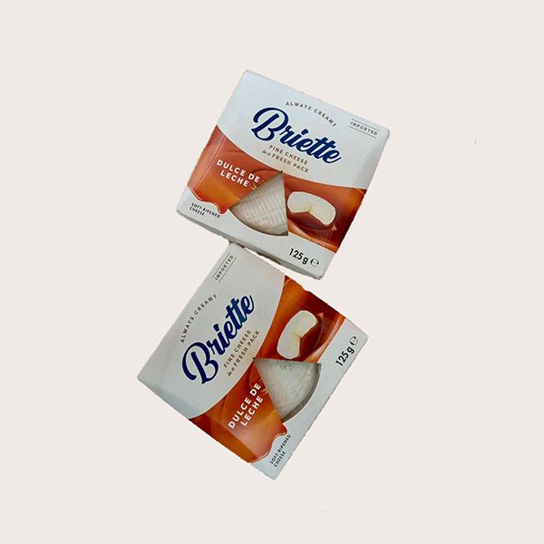 П Сир Брієтте ''ДУЛЬЧЕ ДЕ ЛЕЧЕ'' карамель125 г