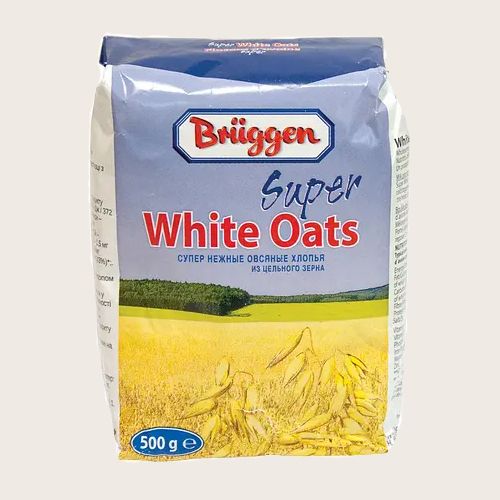 Вівсяні пластівці Супер Вайт Оатс 500г  Bruggen