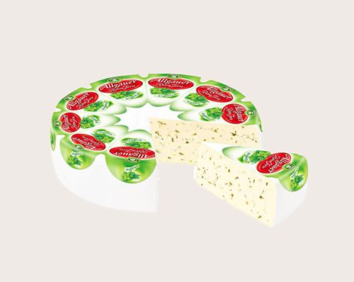 Сир Альгойський з травами 1,4кг 65%