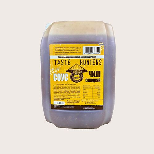 Соус Солодкий чилі 6,4 кг  ТМ Teste Хантерс