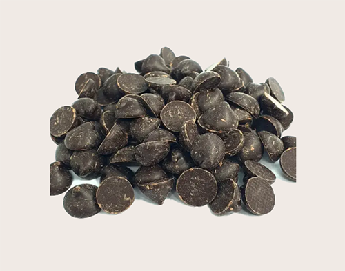 Чорний шоколад кувертюр 53%  краплі