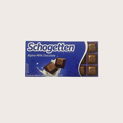 Шоколад Schogetten 100 г молочний шокол.