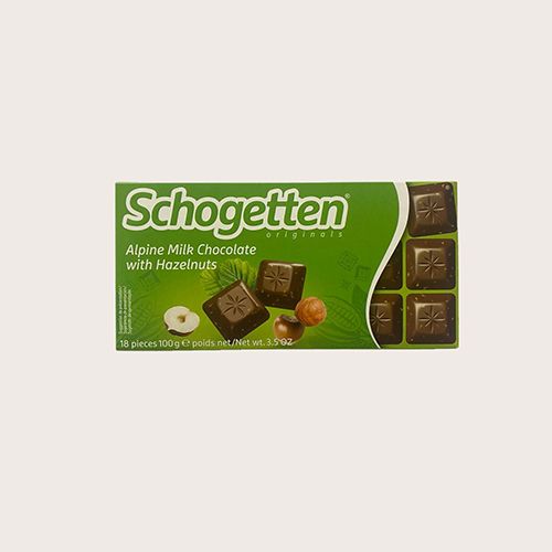 Шоколад Schogetten 100 г мол. шок. лісовий горіх