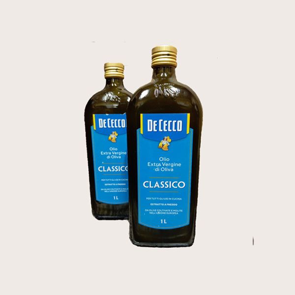 Оливкова олія 1 л скло Де Чеко