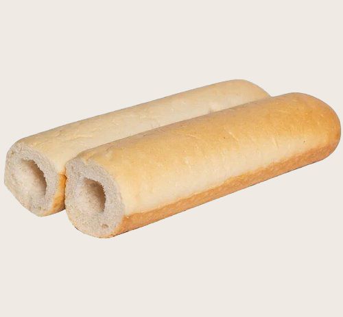 Булка ХОТ ДОГ Французський  60 г з отвором /48/