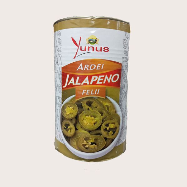 Перець різаний зелений Халапеньо 3000/1500г