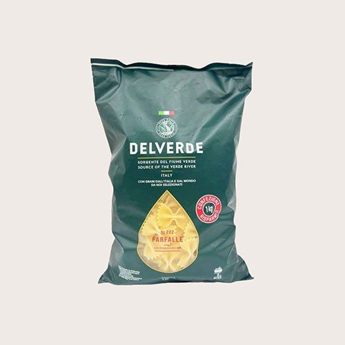 Паста Делверде Фарфалле 500г  Великі бантики Паста Делверде Фарфалле 500г  Великі бантики