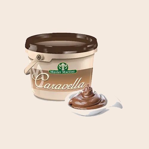 Каравела Горіхова паста ваг.  13 кг відро