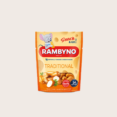 Плавлений сир Rambino  SNACK натуральний Литва 75 г