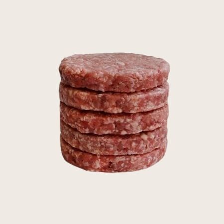 Котлета для бургера яловича 9см 60г        /120/