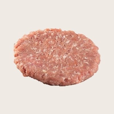 Котлета для бургера яловича 12см 110г     /80/