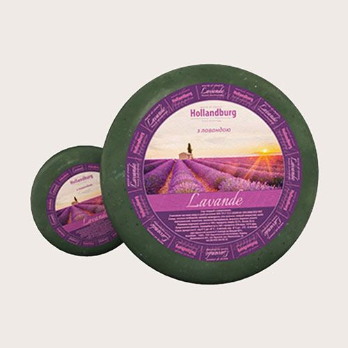 СТ сир Гауда з лавандою Hollandburg