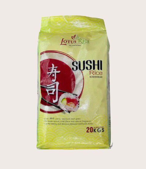 Рис для СУШІ 20 кг ТМ Lotus В'єтнам