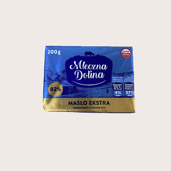 Масло вершкове 200 г  82%  ТМ Млековіта
