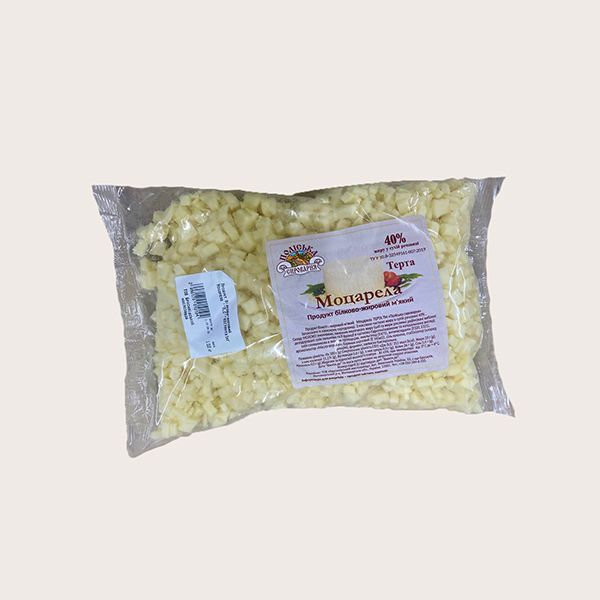 Моцарела ТЕРТА  ''Поліська сироварня'' ваг. Моцарела ТЕРТА  ''Поліська сироварня'' ваг.