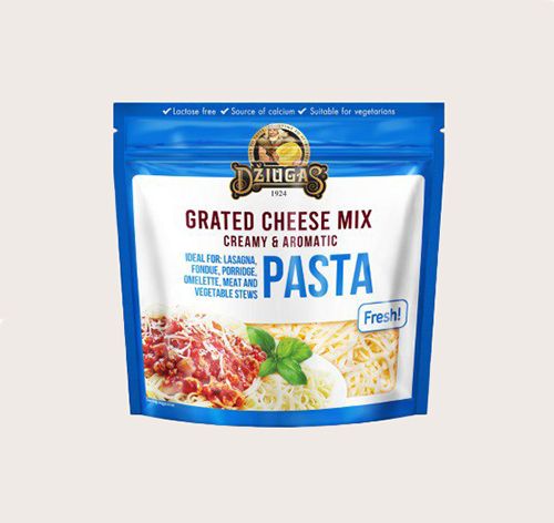 Джюгас МІКС тертих сирів для пасти 40% Литва 200 г