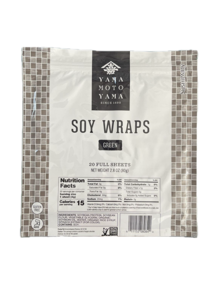 Соєвий папір зелений 20 шт