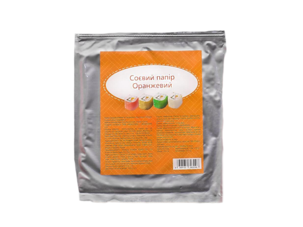 Соєвий папір помаранчевий 20 шт