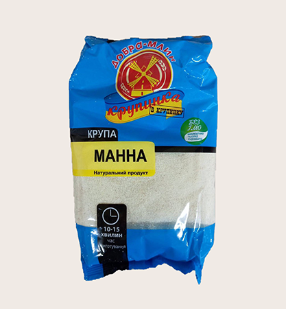 Крупа манна ДОБРА МЛИН 0,7 кг