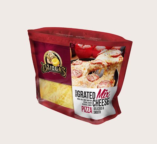 Джюгас МІКС тертих сирів для піци 40% Литва  200 г