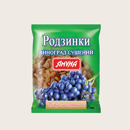 Ямуна Родзинки 150 г  /30 шт/