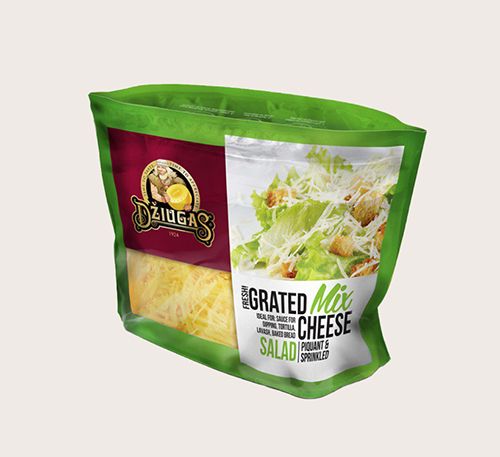 Джюгас МІКС тертих сирів для салату 40% Литва 200 г