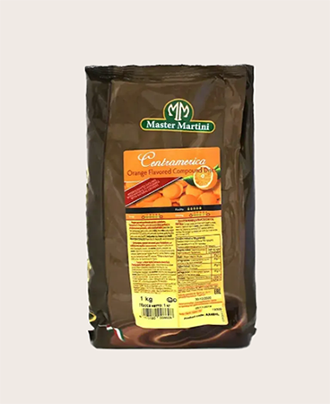 Глазур ''Центрамерика'' помаранчеві диски 1кг