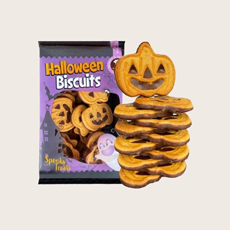 Печиво гарбузи з шоколадом 200 г Halloween