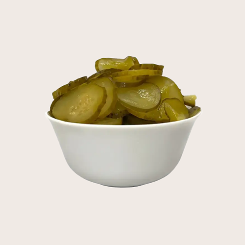 Огірки мариновані РІЗАНІ 1,150 кг/ 800 г РУНА