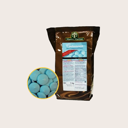 Глазур ''Центрамерика'' блакитні диски 1кг