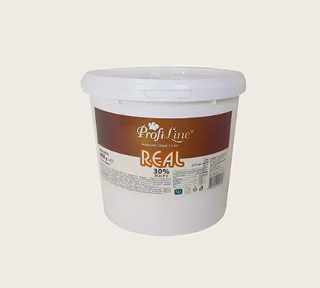 Майонезний соус ''Реал'' 30% ТМ ''Одеські традиції'' відро 4,9 кг