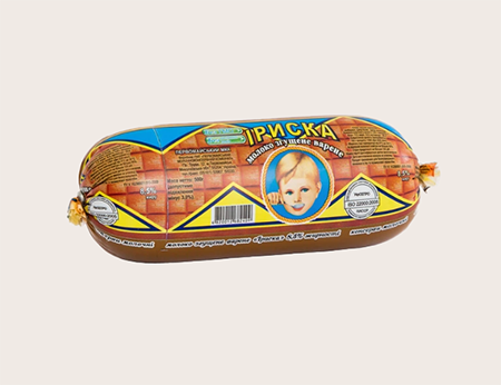 Молоко згущене варене 500 г / Іриска/ 8,5 % рукав