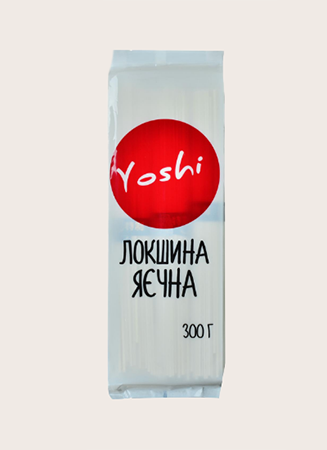 Локшина яєчна ТМ Йоші  0.3 кг