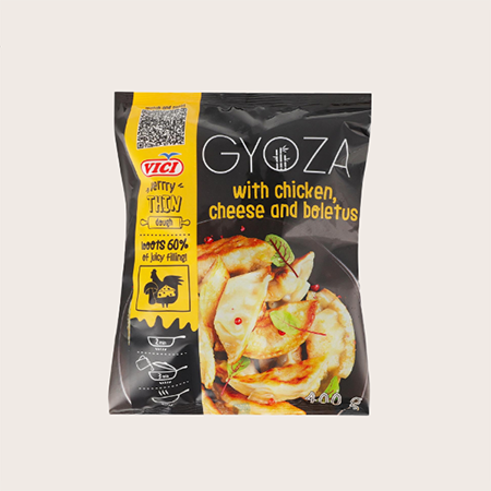 Пельмені Gyoza з яблуками і корицею 400г
