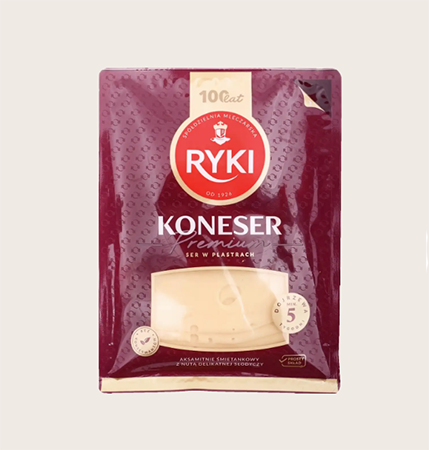 П Сир Рикі Конесер порц. 135 г 50% нарізка