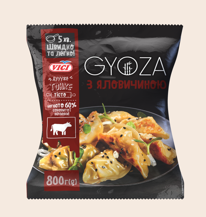 Пельмені з яловичиною Gyoza 800 г