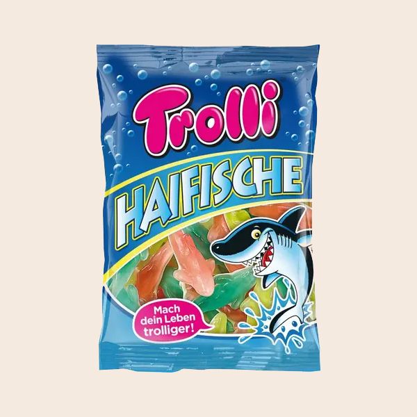 Цукерки желейні ТМ Trolli   Haifishe 150 г